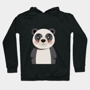 Panda Nursery Illustration Hoodie